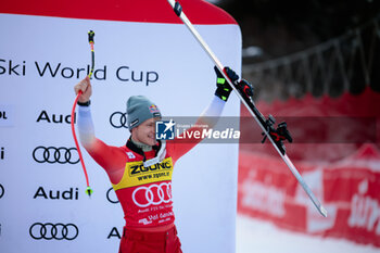 2023-12-15 - ALPINE SKIING - FIS WC 2023-2024 Men's World Cup Super G Image shows: Odermatt Marco (SUI) 3th classified - FIS WORLD CUP - MEN'S SUPER-G - ALPINE SKIING - WINTER SPORTS