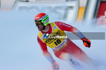 2023-12-15 - ALPINE SKIING - FIS WC 2023-2024 Men's World Cup Super G Image shows: Murisier Justin (SUI) - FIS WORLD CUP - MEN'S SUPER-G - ALPINE SKIING - WINTER SPORTS