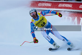 2023-12-15 - ALPINE SKIING - FIS WC 2023-2024 Men's World Cup Super G Image shows: Theaux Adrien (FRA) - FIS WORLD CUP - MEN'S SUPER-G - ALPINE SKIING - WINTER SPORTS