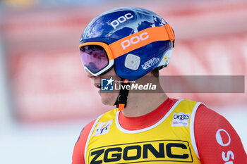 2023-12-15 - ALPINE SKIING - FIS WC 2023-2024 Men's World Cup Super G Image shows: Mettler Josua (SUI) - FIS WORLD CUP - MEN'S SUPER-G - ALPINE SKIING - WINTER SPORTS