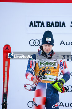 2023-12-17 - ALPINE SKIING - FIS WC 2023-2024 Men's World Cup Giant Slalom Image shows: Zubcic Filip (CRO) 2nd classified - AUDI FIS SKI WORLD CUP - MEN'S GIANT SLALOM - ALPINE SKIING - WINTER SPORTS