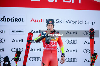 2023-12-17 - ALPINE SKIING - FIS WC 2023-2024 Men's World Cup Giant Slalom Image shows: Odermatt Marco (SUI) 1st classified - AUDI FIS SKI WORLD CUP - MEN'S GIANT SLALOM - ALPINE SKIING - WINTER SPORTS