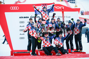 2023-12-17 - ALPINE SKIING - FIS WC 2023-2024 Men's World Cup Giant Slalom Image shows: Zubcic Filip (CRO) 2nd classified - AUDI FIS SKI WORLD CUP - MEN'S GIANT SLALOM - ALPINE SKIING - WINTER SPORTS