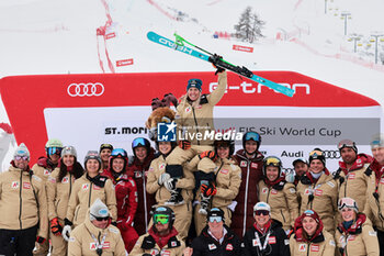 2023-12-08 - ALPINE SKIING - FIS WC 2023-2024
Women's World Cup SG
Image shows: HUETTER Cornelia (AUT) - SECOND CLASSIFIED - Podium










 - FIS-ALPINE SKIING-WORLD CUP-WOMEN-SUPERG - ALPINE SKIING - WINTER SPORTS