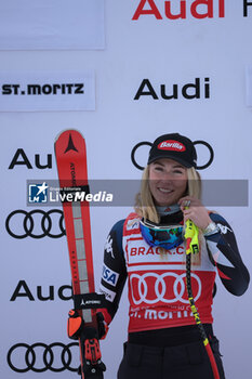 2023-12-09 - ALPINE SKIING - FIS WC 2023-2024 Women's World Cup DH Image shows: SHIFFRIN Mikaela (USA) - FIRST CLASSIFIED - FIS-ALPINE SKIING-WORLD CUP-WOMEN-DOWNHILL - ALPINE SKIING - WINTER SPORTS