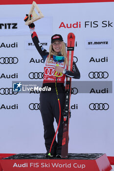 2023-12-09 - ALPINE SKIING - FIS WC 2023-2024 Women's World Cup DH Image shows: SHIFFRIN Mikaela (USA) - FIRST CLASSIFIED - FIS-ALPINE SKIING-WORLD CUP-WOMEN-DOWNHILL - ALPINE SKIING - WINTER SPORTS