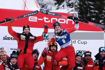 2023-12-14 - ALPINE SKIING - FIS WC 2023-2024
Men's World Cup DH
Image shows: ODERMATT Marco (SUI) - 3rd CLASSIFIED - KOHLER Marco - AUDI FIS SKI WORLD CUP - MEN'S DOWNHILL - ALPINE SKIING - WINTER SPORTS