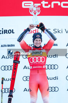 2023-12-17 - ODERMATT Marco (SUI) celebrating first place - AUDI FIS SKI WORLD CUP - MEN'S GIANT SLALOM - ALPINE SKIING - WINTER SPORTS
