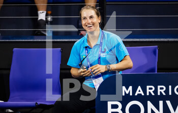 2023-01-01 - Yulia Putintseva of Kazakhstan during the second tie at the 2023 United Cup Brisbane tennis tournament on January 1, 2023 in Brisbane, Australia - TENNIS - UNITED CUP 2023 - INTERNATIONALS - TENNIS