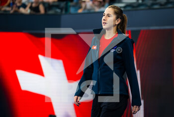 2023-01-03 - Belinda Bencic of Switzerland during the opening ceremony on Day 6 at the 2023 United Cup Brisbane tennis tournament on January 3, 2023 in Brisbane, Australia - TENNIS - UNITED CUP 2023 - INTERNATIONALS - TENNIS