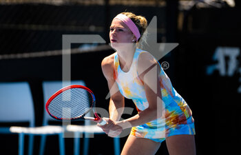 2023-01-07 - Camila Giorgi of Italy in action during the first qualifications round at the 2023 Adelaide International 2, WTA 500 tennis tournament on January 7, 2023 in Adelaide, Australia - TENNIS - WTA - 2023 ADELAIDE INTERNATIONAL 2 - INTERNATIONALS - TENNIS