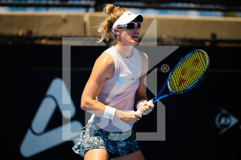 2023-01-07 - Alana Parnaby of Australia in action during the first qualifications round at the 2023 Adelaide International 2, WTA 500 tennis tournament on January 7, 2023 in Adelaide, Australia - TENNIS - WTA - 2023 ADELAIDE INTERNATIONAL 2 - INTERNATIONALS - TENNIS