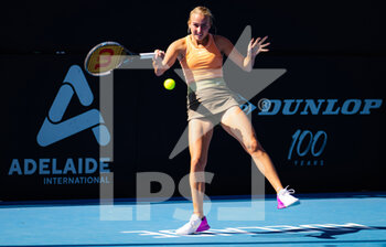 2023-01-07 - Anastasia Potapova of Russia in action during the first qualifications round at the 2023 Adelaide International 2, WTA 500 tennis tournament on January 7, 2023 in Adelaide, Australia - TENNIS - WTA - 2023 ADELAIDE INTERNATIONAL 2 - INTERNATIONALS - TENNIS