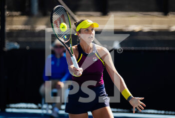 2023-01-07 - Shelby Rogers of the United States in action during the first qualifications round at the 2023 Adelaide International 2, WTA 500 tennis tournament on January 7, 2023 in Adelaide, Australia - TENNIS - WTA - 2023 ADELAIDE INTERNATIONAL 2 - INTERNATIONALS - TENNIS