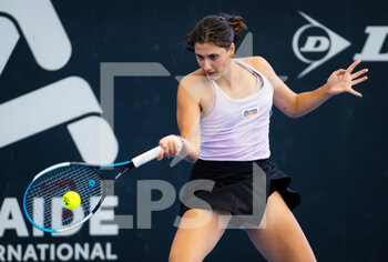 2023-01-09 - Jaimee Fourlis of Australia in action during the first round of the 2023 Adelaide International 2, WTA 500 tennis tournament on January 9, 2023 in Adelaide, Australia - TENNIS - WTA - 2023 ADELAIDE INTERNATIONAL 2 - INTERNATIONALS - TENNIS