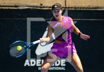 2023-01-10 - Anna Kalinskaya of Russia in action during the first round of the 2023 Adelaide International 2, WTA 500 tennis tournament on January 10, 2023 in Adelaide, Australia - TENNIS - WTA - 2023 ADELAIDE INTERNATIONAL 2 - INTERNATIONALS - TENNIS