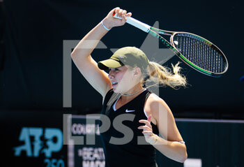 2023-01-11 - Amanda Anisimova of the United States during the second round of the 2023 Adelaide International 2, WTA 500 tennis tournament on January 11, 2023 in Adelaide, Australia - TENNIS - WTA - 2023 ADELAIDE INTERNATIONAL 2 - INTERNATIONALS - TENNIS
