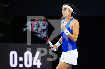 2023-01-11 - Caroline Garcia of France in action during the second round of the 2023 Adelaide International 2, WTA 500 tennis tournament on January 11, 2023 in Adelaide, Australia - TENNIS - WTA - 2023 ADELAIDE INTERNATIONAL 2 - INTERNATIONALS - TENNIS