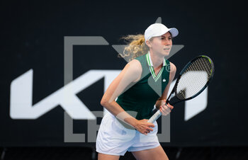 2023-01-16 - Cristina Bucsa of Spain in action against Eva Lys of Germany during the first round of the 2023 Australian Open, Grand Slam tennis tournament on January 16, 2023 in Melbourne, Australia - TENNIS - WTA - AUSTRALIA OPEN 2023 - WEEK 1 - INTERNATIONALS - TENNIS