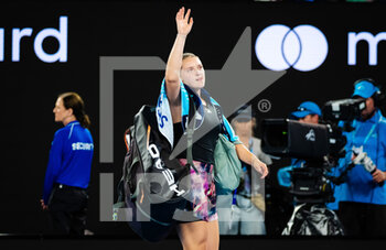 2023-01-16 - Jule Niemeier of Germany after the first round against Iga Swiatek of Poland at the 2023 Australian Open, Grand Slam tennis tournament on January 16, 2023 in Melbourne, Australia - TENNIS - WTA - AUSTRALIA OPEN 2023 - WEEK 1 - INTERNATIONALS - TENNIS