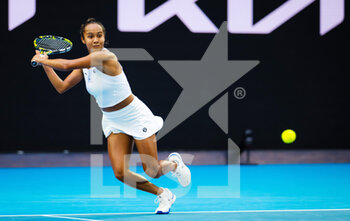 2023-01-20 - Leylah Fernandez of Canada in action against Caroline Garcia of France during the second round of the 2023 Australian Open, Grand Slam tennis tournament on January 19, 2023 in Melbourne, Australia - TENNIS - WTA - AUSTRALIA OPEN 2023 - WEEK 1 - INTERNATIONALS - TENNIS