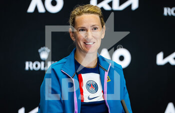 2023-01-20 - Victoria Azarenka of Belarus talks to the media after the third round of the 2023 Australian Open, Grand Slam tennis tournament on January 20, 2023 in Melbourne, Australia - TENNIS - WTA - AUSTRALIA OPEN 2023 - WEEK 1 - INTERNATIONALS - TENNIS