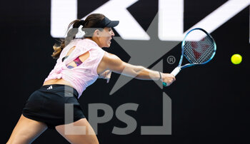 23/01/2023 - Jessica Pegula of the United States in action against Barbora Krejcikova of the Czech Republic during the fourth round of the 2023 Australian Open, Grand Slam tennis tournament on January 22, 2023 in Melbourne, Australia - TENNIS - WTA - AUSTRALIA OPEN 2023 - WEEK 1 - INTERNAZIONALI - TENNIS