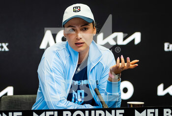 2023-01-23 - Donna Vekic of Croatia talks to the media after the fourth round of the 2023 Australian Open, Grand Slam tennis tournament on January 23, 2023 in Melbourne, Australia - TENNIS - AUSTRALIA OPEN 2023 - WEEK 2 - INTERNATIONALS - TENNIS
