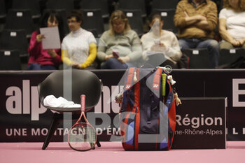 2023-02-01 - Illustration during the Open 6E Sens - Metropole de Lyon, WTA 250 tennis tournament on February 1, 2023 at Palais des Sports de Gerland in Lyon, France - TENNIS - WTA - OPEN 6E SENS 2023 - INTERNATIONALS - TENNIS