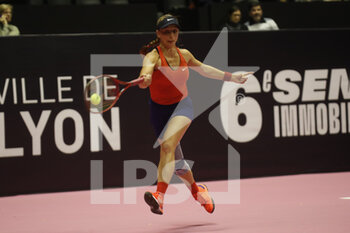 2023-02-01 - Tamara KORPATSCH (GER) during the Open 6E Sens - Metropole de Lyon, WTA 250 tennis tournament on February 1, 2023 at Palais des Sports de Gerland in Lyon, France - TENNIS - WTA - OPEN 6E SENS 2023 - INTERNATIONALS - TENNIS