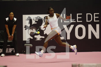 2023-02-01 - Alycia PARKS (USA) during the Open 6E Sens - Metropole de Lyon, WTA 250 tennis tournament on February 1, 2023 at Palais des Sports de Gerland in Lyon, France - TENNIS - WTA - OPEN 6E SENS 2023 - INTERNATIONALS - TENNIS