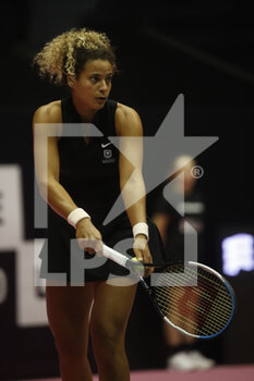 2023-02-01 - Mayar SHERIF (EGY) during the Open 6E Sens - Metropole de Lyon, WTA 250 tennis tournament on February 1, 2023 at Palais des Sports de Gerland in Lyon, France - TENNIS - WTA - OPEN 6E SENS 2023 - INTERNATIONALS - TENNIS