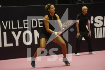 2023-02-01 - Mayar SHERIF (EGY) during the Open 6E Sens - Metropole de Lyon, WTA 250 tennis tournament on February 1, 2023 at Palais des Sports de Gerland in Lyon, France - TENNIS - WTA - OPEN 6E SENS 2023 - INTERNATIONALS - TENNIS
