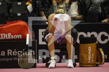 2023-02-03 - Anastasia POTAPOVA of Russia during the Open 6E Sens - Metropole de Lyon, WTA 250 tennis tournament on February 3, 2023 at Palais des Sports de Gerland in Lyon, France - TENNIS - WTA - OPEN 6E SENS 2023 - INTERNATIONALS - TENNIS