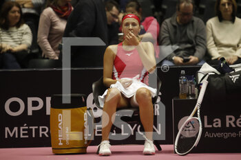 2023-02-03 - Maryna ZANEVSKA of Belgique during the Open 6E Sens - Metropole de Lyon, WTA 250 tennis tournament on February 3, 2023 at Palais des Sports de Gerland in Lyon, France - TENNIS - WTA - OPEN 6E SENS 2023 - INTERNATIONALS - TENNIS