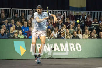 2023-02-15 - Maxime Cressy of USA in action against Tim van Rijthoven of The Netherlands during the ABN Amro Open 2023, ATP 500 tennis tournament on February 15, 2023 in Rotterdam, Netherlands - TENNIS - ATP - ABN AMRO OPEN 2023 - INTERNATIONALS - TENNIS
