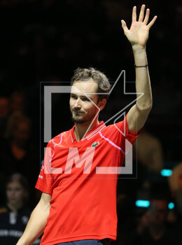 2023-02-17 - Daniil Medvedev of Russia after his match against Felix Auger-Aliassime of Canada during the ABN Amro Open 2023, ATP 500 tennis tournament on February 17, 2023 in Rotterdam, Netherlands - TENNIS - ATP - ABN AMRO OPEN 2023 - INTERNATIONALS - TENNIS