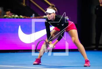 2023-02-16 - Veronika Kudermetova of Russia in action during the quarter-final of the 2023 Qatar Totalenergies Open, WTA 500 tennis tournament on February 16, 2023 in Doha, Qatar - TENNIS - WTA - QATAR TOTALENERGIES OPEN 2023 - INTERNATIONALS - TENNIS