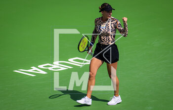 22/02/2023 - Ana Bogdan of Romania in action during the third round of the 2023 Dubai Duty Free Tennis Championships WTA 1000 tennis tournament on February 22, 2023 in Dubai, UAE - TENNIS - WTA - DUBAI DUTY FREE 2023 - INTERNAZIONALI - TENNIS