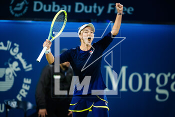 22/02/2023 - Barbora Krejcikova of the Czech Republic during the third round of the 2023 Dubai Duty Free Tennis Championships WTA 1000 tennis tournament on February 22, 2023 in Dubai, UAE - TENNIS - WTA - DUBAI DUTY FREE 2023 - INTERNAZIONALI - TENNIS