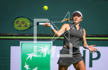 07/03/2023 - Katie Swan of Great Britain in action during the final qualifications round of the 2023 BNP Paribas Open, WTA 1000 tennis tournament on March 7, 2023 in Indian Wells, USA - TENNIS - WTA - BNP PARIBAS OPEN 2023 - INTERNAZIONALI - TENNIS