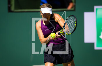 09/03/2023 - Danielle Collins of the United States in action during the first round of the 2023 BNP Paribas Open, WTA 1000 tennis tournament on March 9, 2023 in Indian Wells, USA - TENNIS - WTA - BNP PARIBAS OPEN 2023 - INTERNAZIONALI - TENNIS