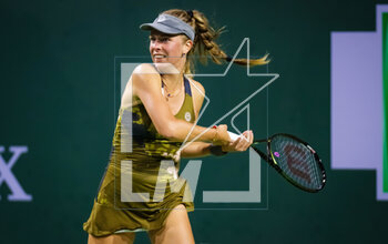 09/03/2023 - Magdalena Frech of Poland in action during the first round of the 2023 BNP Paribas Open, WTA 1000 tennis tournament on March 9, 2023 in Indian Wells, USA - TENNIS - WTA - BNP PARIBAS OPEN 2023 - INTERNAZIONALI - TENNIS