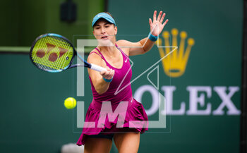 10/03/2023 - Belinda Bencic of Switzerland in action during the second round of the 2023 BNP Paribas Open, WTA 1000 tennis tournament on March 10, 2023 in Indian Wells, USA - TENNIS - WTA - BNP PARIBAS OPEN 2023 - INTERNAZIONALI - TENNIS
