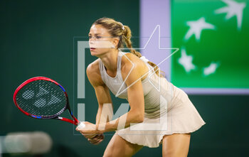 10/03/2023 - Camila Giorgi of Italy in action during the second round of the 2023 BNP Paribas Open, WTA 1000 tennis tournament on March 10, 2023 in Indian Wells, USA - TENNIS - WTA - BNP PARIBAS OPEN 2023 - INTERNAZIONALI - TENNIS
