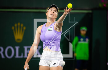 10/03/2023 - Linda Noskova of the Czech Republic in action during the second round of the 2023 BNP Paribas Open, WTA 1000 tennis tournament on March 10, 2023 in Indian Wells, USA - TENNIS - WTA - BNP PARIBAS OPEN 2023 - INTERNAZIONALI - TENNIS