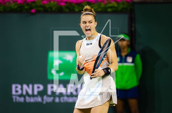 10/03/2023 - Maria Sakkari of Greece in action during the second round of the 2023 BNP Paribas Open, WTA 1000 tennis tournament on March 10, 2023 in Indian Wells, USA - TENNIS - WTA - BNP PARIBAS OPEN 2023 - INTERNAZIONALI - TENNIS