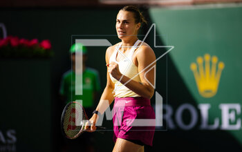 10/03/2023 - Aryna Sabalenka of Belarus in action during the second round of the 2023 BNP Paribas Open, WTA 1000 tennis tournament on March 10, 2023 in Indian Wells, USA - TENNIS - WTA - BNP PARIBAS OPEN 2023 - INTERNAZIONALI - TENNIS