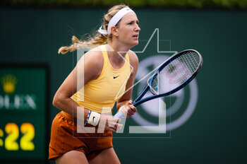 2023-03-11 - Victoria Azarenka of Belarus in action during the second round of the 2023 BNP Paribas Open, WTA 1000 tennis tournament on March 11, 2023 in Indian Wells, USA - TENNIS - WTA - BNP PARIBAS OPEN 2023 - INTERNATIONALS - TENNIS