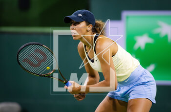 11/03/2023 - Madison Keys of the United States in action during the second round of the 2023 BNP Paribas Open, WTA 1000 tennis tournament on March 11, 2023 in Indian Wells, USA - TENNIS - WTA - BNP PARIBAS OPEN 2023 - INTERNAZIONALI - TENNIS